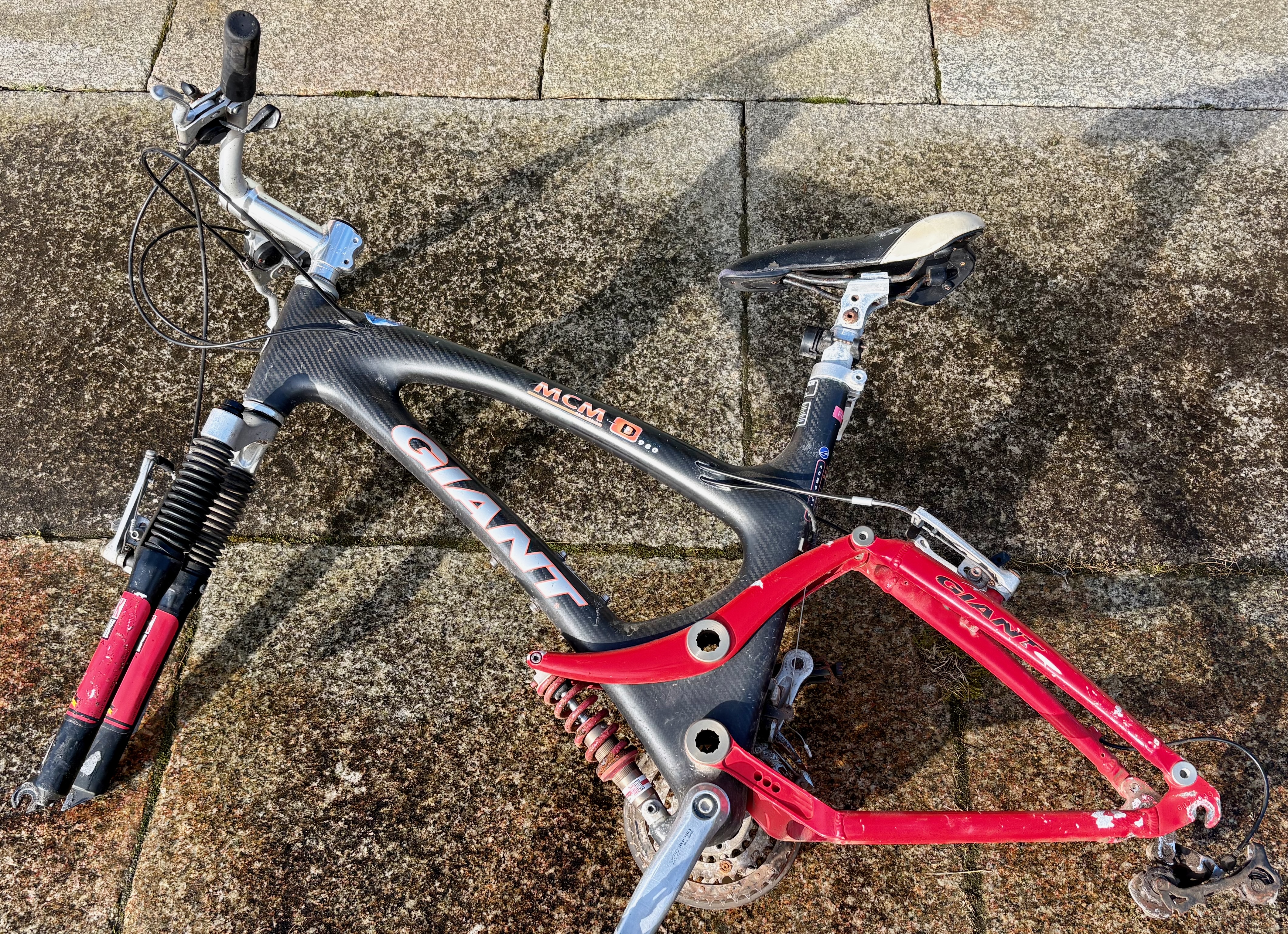 Giant Carbon MTB Fully Rahmen M (10-01)